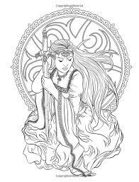 Dark fantasy fantasy coloring pages for adults. Colouring Book Page In 2021 Fairy Coloring Pages Fairy Coloring Coloring Books