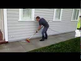 Again, make sure all the pavers where the acid may split will be very wet, as the muriatic acid can stain the pavers that are not properly wet. Premier How To Acid Wash Drycast Paving Stones Youtube