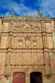Founded in 1218 by alfonso ix, the university. Universidad De Salamanca University Facade In Spain By Tono Balaguer Photo Stock Snapwire