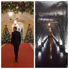 Whitehouse Christmas Decorations Obama Vs Trump White House Christmas Decorations White House Christmas Trump Christmas