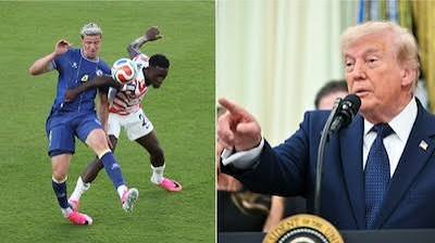 Yes, I Asked FIFA': Donald Trump Confirms He Sought Review Of Folarin Balogun's Red Card | World News - News18