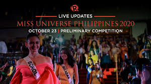 The 69th edition of miss universe was delayed due to the pandemic. Rappler On Twitter Happening Now Miss Universe Philippines 2020 Preliminary Competition On Friday October 23 Via Alexavillano