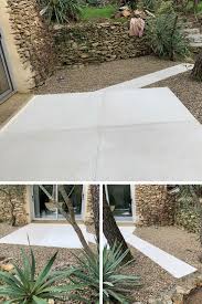 Mini Terrasse Avec De Grands Carreaux Dalles Terrasse Exterieur Terrasse Gravier Dalle Beton Terrasse