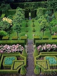 Asymmetrical Tudor Landscape Google Search Beautiful Gardens Topiary Garden Garden Design