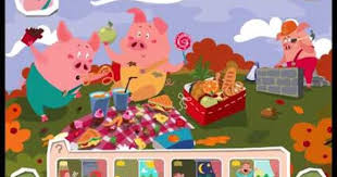 The Adventures Of The Three Little Pigs Educational Book App Video App Review Http Www Bestappsforkids Org The Three Little Pigs Little Pigs Book App