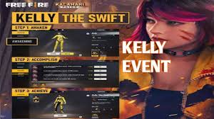 Swift elite kelly full skills and ability live test in free fire game | elite kelly kam kya karti he free fire mein elite kelly kam kya. All About Kelly The Swift Event United India Garena Free Fire Hindi India Youtube