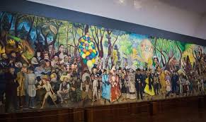 Mural Sueño De Una Tarde Dominical En La Alameda Central Personajes Sotheby S On Diego Rivera Dominical Suenos