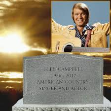 Glen Campbell Famous Tombstones Old Cemeteries Famous Graves