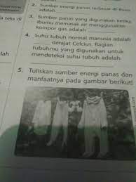 Tuliskan Sumber Energi Panas Dan Manfaatnya Pada Gambar Berikut Brainly Co Id