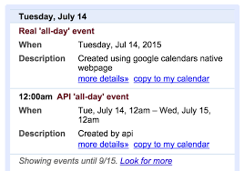 Creating An All Day Event Using Google Calendar Api In Python Stack Overflow