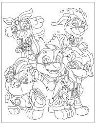 Paw patrol is a rescue team consisting of ryder, a twelve year old boy, and a team of seven puppies. Mission Paw Patrol Coloring Pages Blog Coloring Pages Correction