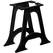 Matte black, glossy black, dark grey, light grey. Coffee Table Legs 2 Pcs With Arched Base A Frame Cast Iron