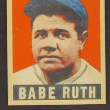 Babe Ruth Leaf Card