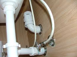 kitchen island plumbing / sewage smell