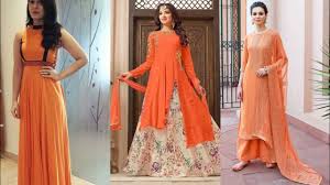 What are the shades of orange? Orange Colour Combination Dress Designing Ideas Colour Contrast Combination Ideas Question Mark Youtube
