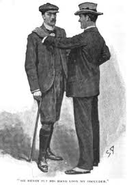 Sherlock Holmes The Hound Of The Baskervilles Sir Henry Put His Hand Upon My Shoulder With A Pleasant Smile In 2020 Sherlock Holmes Sherlock Holmes