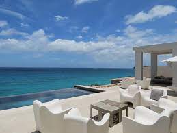 Nothing But Blue Skies And Blue Sea As Your View From The Spa At Viceroy Anguilla Caribbean Resort Travel Suggestions Places Around The World