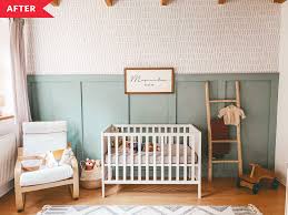 The accent wall was popular in the earlier 2000s, but it's back and chicer than ever. Board And Batten And Wallpaper Accent Wall Apartment Therapy