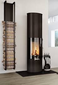Storage Amenagement Rangement Bois De Chauffage Cheminee Design Poele A Bois