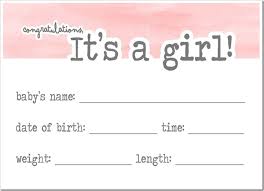 Crib Cards Free Download Birth Cards Baby Tumblr Baby Information