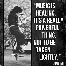 Music is so powerful! Joan Jett couldn&#39;t have said it better ... via Relatably.com