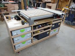 Mft Cart Yes Another One Woodworking Shop Festool Woodworking Workbench