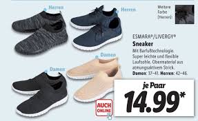 Le bon plan sur les sneakers pour hommes continuent chez lidl ! Esmara Livergy Sneaker Angebot Bei Lidl