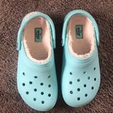 Blue Fuzzy Crocs Fuzzy Crocs Crocs Blue Crocs