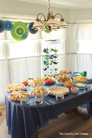 Throwing a nautical baby shower is the perfect way to create a magical atmosphere that will transport guests under the sea. Nautical Themed Baby Shower The Country Chic Cottage