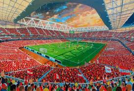 It is used mostly for fc arsenal tula football matches. Arsenal Stadium Print The Emirates Art Collectibles Prints Kromasol Com
