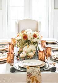Maybe you would like to learn more about one of these? Thanksgiving Table In Warm Fall Colors Sanctuary Home Decor