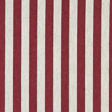 Provencal stripe teal blue linen/cotton 140cm wide curtain/upholstery fabric. Red And Off White Striped Linen Look Upholstery Fabric By The Yard Contemporary Upholstery Fabric By Palazzo Fabrics Houzz