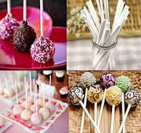 300 PCS Cake Pop Sticks and Wrappers Kit, Including 100ct 6-inch Paper  Lollipop Sticks, 100ct Clear Candy Treat Bags Parcel, 100ct Gold Twist Ties  for ...