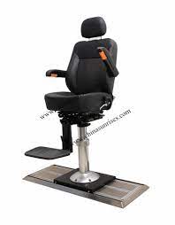 In stock and ready to ship. Movable Pilot Chair Marine Aluminum Alloy Pilot Chair With Rail Chinasunrises