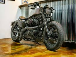 2017 triumph bobber versus harley davidson forty eight you. Sportster 48 Bobber A Harley Davidson Old Style Lord Drake Kustoms