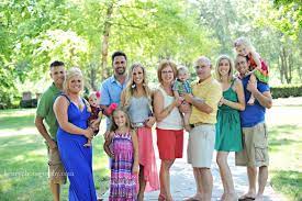 Colorful Family Portrait Family Photo Colors Family Photoshoot Family Portraits