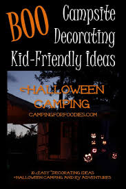Draw a curve for the land. Halloween Camping Ideas And Decorations That Are Easy Fast And Fun