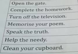 Write no change if you think sentences cannot be changed. How To Change Voice Of Imperative Sentences