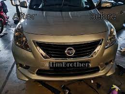 Untuk mengganti lampu di lentera di sayap, buka tutup bagasi. Lim Brothers Nissan Almera Tinted Lampu Besar Depan Facebook