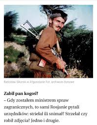Radosław sikorski, prochy świętych.afganistan czas wojny, wyd. Witold Dobrowolski On Twitter Radoslaw Sikorski Dla Wyborczej
