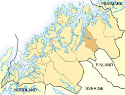I søraust har kommunen grense til finland. Kafjord Store Norske Leksikon