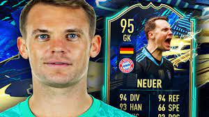 Better than tots neuer!code 'kieron' for 10% off! The German Wall 95 Tots Neuer Player Review Fifa 21 Ultimate Team Youtube
