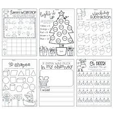 The file below includes 8 pages some of the activities are more suitable for older children; Count Color Free Counting Worksheets Kindergarten Christmas Sumnermuseumdc Org