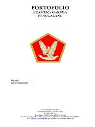 Membangun portofolio belajar & karya tata. Contoh Portofolio Pramuka Garuda Portofolio Smp Gerak