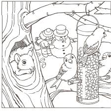 Winter Coloring Pages Adults Elegant Phenomenal Free Winter Coloring Pages A P L E Cute Scene T Coloring Pages Winter Bird Coloring Pages Coloring Pages Nature