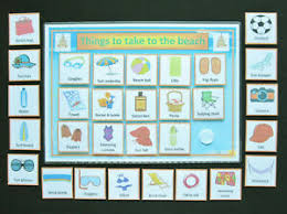 Details About Things To Take To The Beach Chart Adhd Autism Sen Dementia Asd Visual Aid Pecs