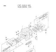 EX200-3C [14F] CONTROL VALVE (4/6) Hitachi HOP online 4327129