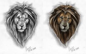 Male Lion Tattoo Design By Marzzunny On Deviantart Lion Tattoo Design Lion Head Tattoos Mens Lion Tattoo