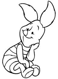 Explore our vast collection of coloring pages. Winnie The Pooh Coloring Page Piglet Too All Kids Network