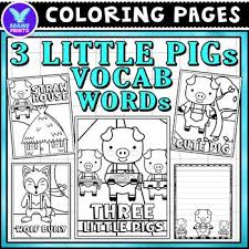 3 little words coloring page